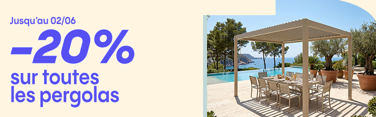 Pergola bioclimatique
